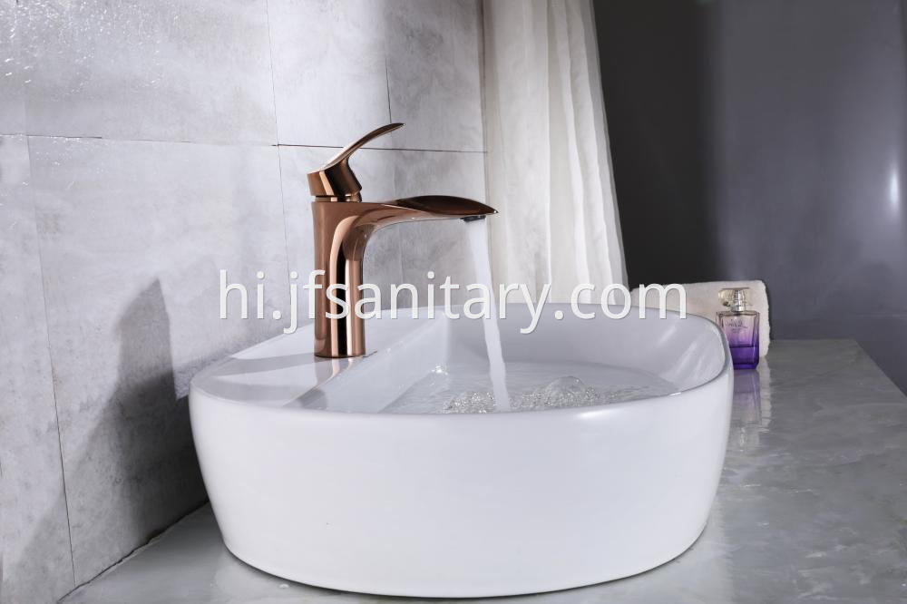 Luxury Brass Unique Design Wash Basin Faucets